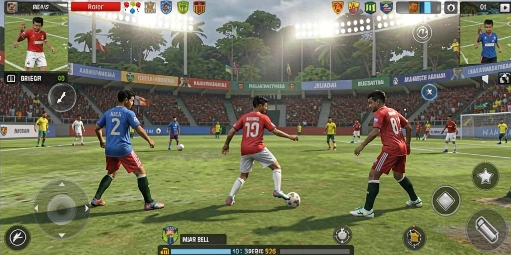 Tampak jelas grafis menawan dalam permainan.