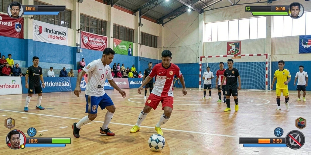 Tangkapan layar menunjukkan grafis menakjubkan dari gameplay.