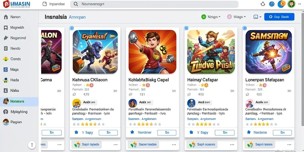 Screenshot menampilkan tampilan antarmuka yang menarik dan intuitif.