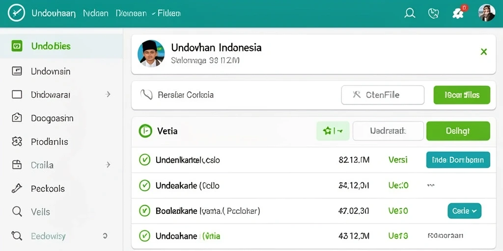 Tampilan antarmuka yang menarik dan modern.