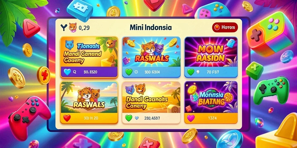 Tampilan menu utama yang ramah pengguna.