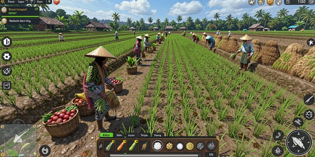 Gambar 1: Tampilan menu utama VT789 yang menarik.